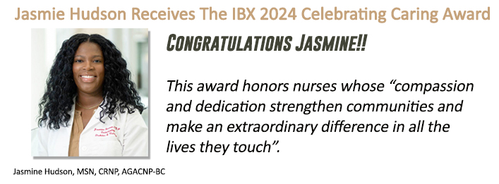 Jasmine Hudson Receives IBX Award